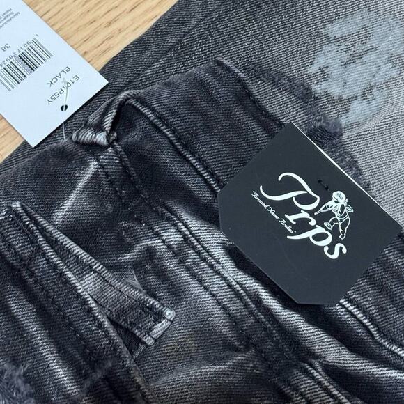 PRPS Micaiah Distressed Skinny Fit Jeans Men’s Size 38 New Authentic - Picture 9 of 12